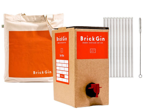 Nachhaltiges Gin Set mit Bag-in-Box